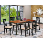Ensemble Table et Chaises de Salle à Manger 7 Pièces - Table et Chaises Élégantes pour Cuisine, Salle à Manger, Maison - Design Moderne