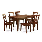 Modern Dining Set - Kitchen Table with Chairs - Rectangular Table & Seats