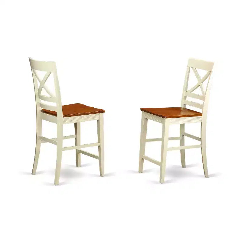 Ensemble table haute de bar - Table de bistrot et chaises - Mobilier de salle à manger moderne