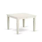 Table de salle à manger HomeStock 7 pièces rectangulaire avec plateau en bois massif finition crème et cerise et 6 chaises avec rallonge papillon
