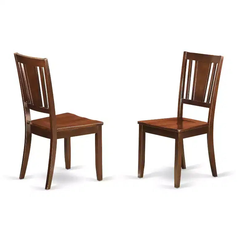 Ensemble de salle à manger rétro 5 pièces - Table et chaises en bois dur - Motif floral - Élégant ensemble de salle à manger de cuisine