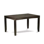 Ensemble de table à manger rectangulaire avec chaises de cuisine - Table de salle à manger moderne pour la maison