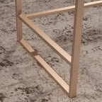 Bureau d'angle Harper 60 en bois et métal