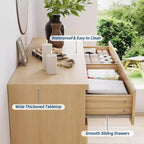 Commode à 6 tiroirs, commode moderne du milieu du siècle de 120 cm de large avec poignée dorée, commode à tiroirs cannelés, meuble TV, organisateur de rangement pour salon