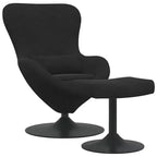 vidaXL Egg Chair with Footstool Velvet