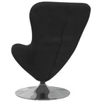 Fauteuil Œuf avec Repose-pieds Velours