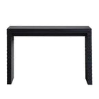 Console moderne avec base nervurée