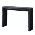 Console moderne avec base nervurée