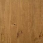 Buffet avec porte vitrée 110x40x80 cm en pin massif