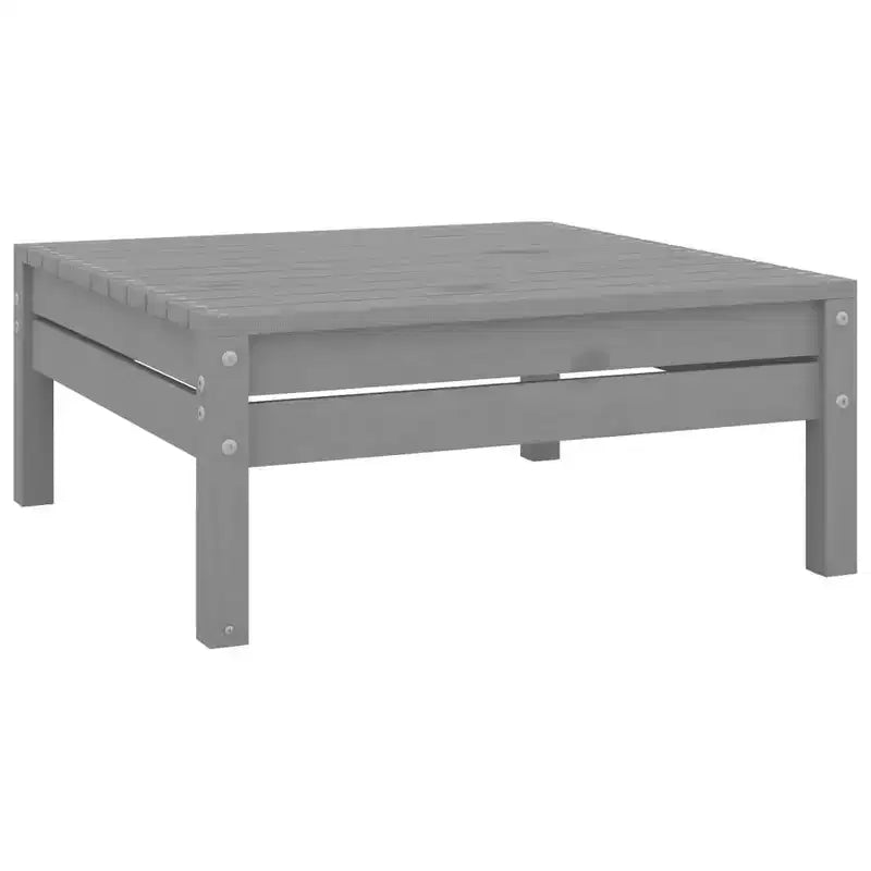 vidaXL Salon de jardin Bois de pin massif Modulable moyen