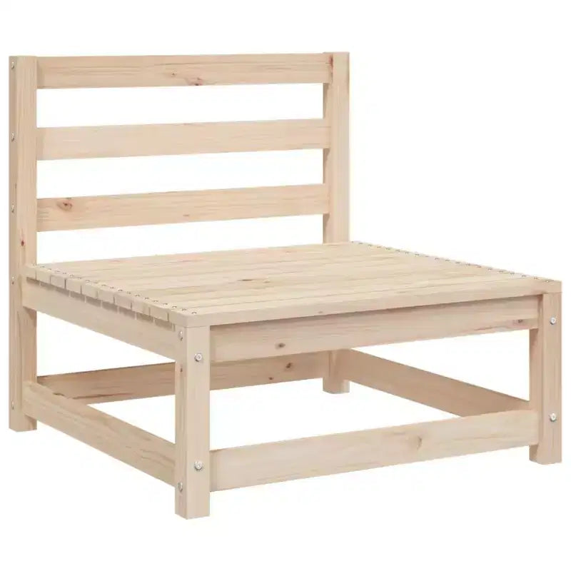 vidaXL Ensemble de canapés de jardin 8 pcs avec coussins Bois de pin massif
