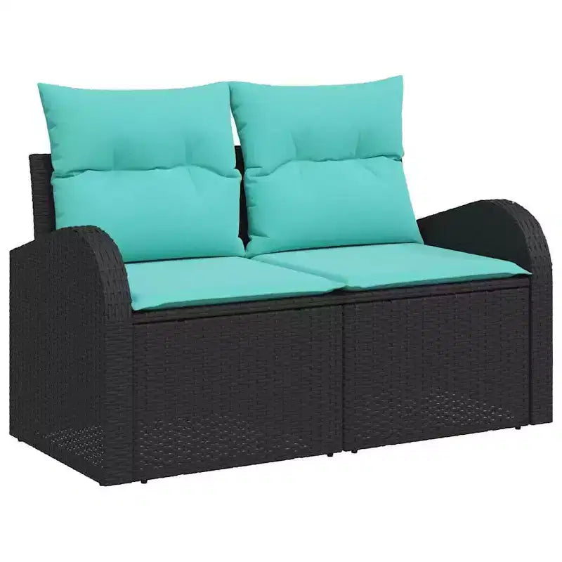 vidaXL Ensemble de canapés de jardin 8 pcs Résine tressée