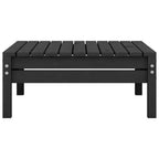 vidaXL Salon de jardin miel Bois de pin massif Moyen Modulable