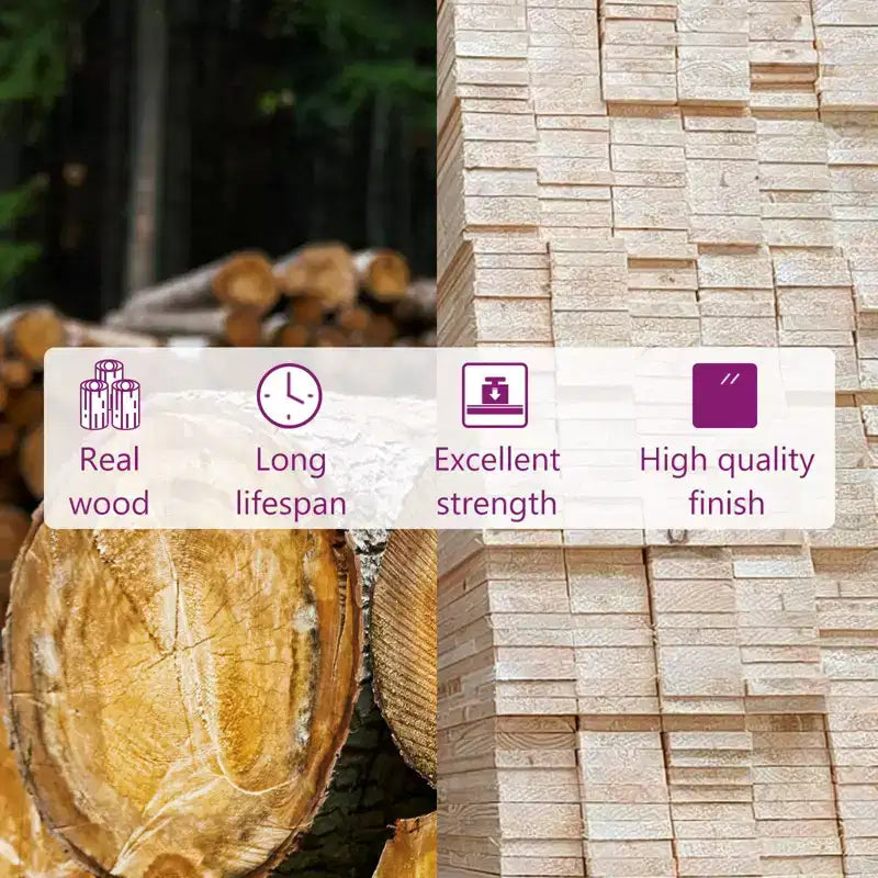vidaXL Salon de jardin miel Bois de pin massif Moyen Modulable