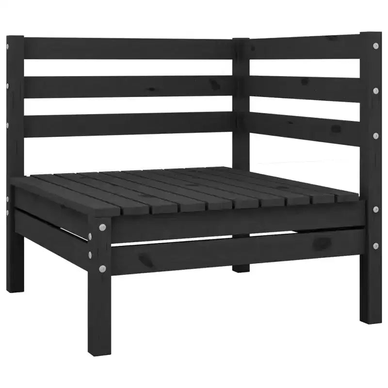 vidaXL Salon de jardin miel Bois de pin massif Moyen Modulable