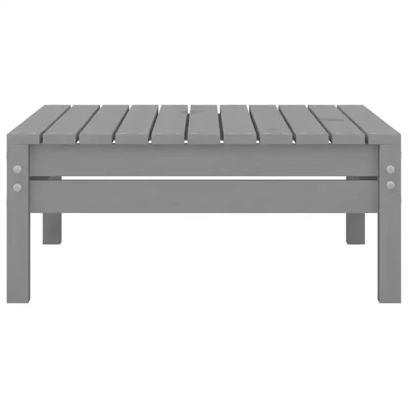 vidaXL Salon de jardin miel Bois de pin massif Moyen Modulable