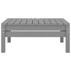 vidaXL Salon de jardin miel Bois de pin massif Moyen Modulable