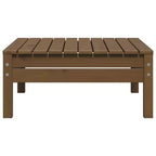 vidaXL Salon de jardin miel Bois de pin massif Moyen Modulable