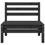 vidaXL Salon de jardin miel Bois de pin massif Moyen Modulable