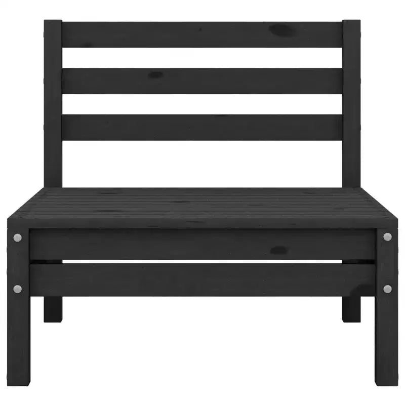 vidaXL Salon de jardin miel Bois de pin massif Moyen Modulable