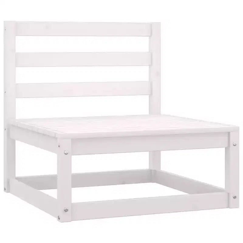 vidaXL Salon de jardin canapé extérieur avec coussins Bois massif