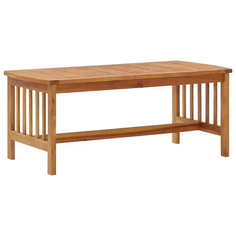 vidaXL Salon de jardin Bois naturel Bois d'acacia massif Standard Durable