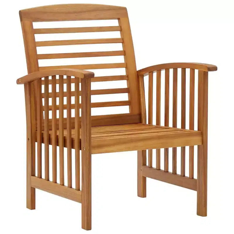 vidaXL Salon de jardin Bois naturel Bois d'acacia massif Standard Durable