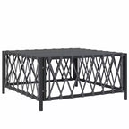 vidaXL Ensemble de Mobilier de Patio 5 Pièces Canapé de Jardin Extérieur avec Coussins Acier