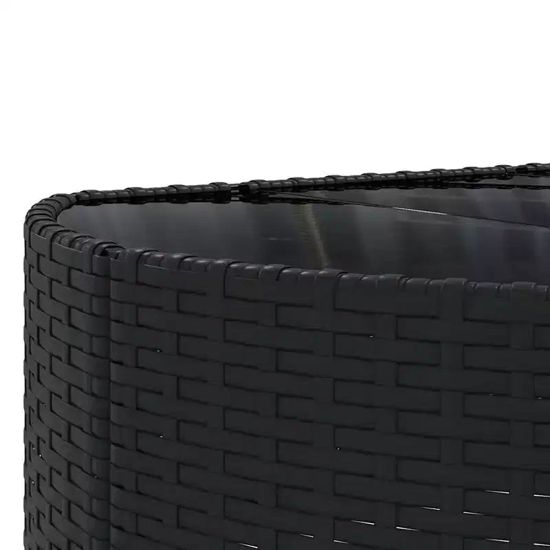 vidaXL Salon de jardin avec coussins 10 pièces en résine tressée