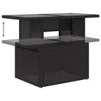 vidaXL Salon de jardin avec coussins, canapé d'angle, 6 pièces, résine tressée
