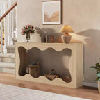 63 Table Console Ferme avec Entrée, Table de Canapé Derrière le Canapé, Table Console Étroite, Support de Couloir, Table d'Appoint de Couloir Industrielle pour Salon