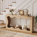 63Farmhouse Console Table with Entryway,Couch Table Behind Sofa, Narrow Console Table,Hallway Stand,Industrial Hallway Accent Table for Living Room