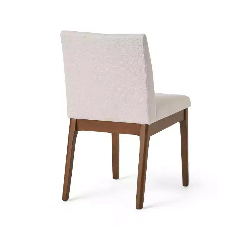 Ensemble de salle à manger moderne 5 pièces pour 4 personnes, table de cuisine à cadre en bois massif avec 4 chaises de salle à manger rembourrées pour salle à manger ou cuisine - Panipeachy