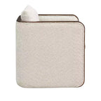 Christopher Knight Home Yao, ensemble de salle à manger moderne 7 pièces avec table rectangulaire et 6 chaises rembourrées en bois d'hévéa