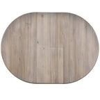 Ensemble table à manger ronde extensible, 5 pièces, table à manger en bois avec 4 chaises, ensemble de salle à manger pour 4 personnes