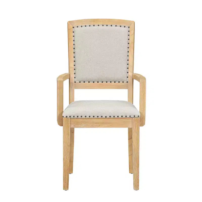 Ensemble de salle à manger extensible 9 pièces pour 6 personnes, table de salle à manger rectangulaire avec rallonge amovible, 6 chaises sans accoudoirs et 2 fauteuils