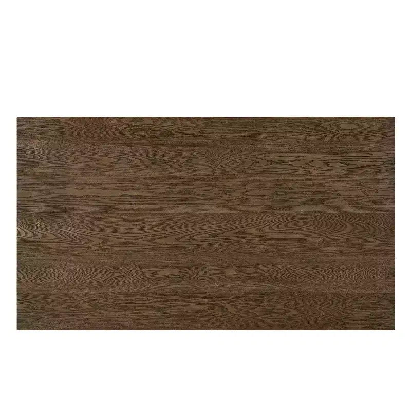 Ensemble de salle à manger 5 pièces Christopher Knight Home Raisa en bois d'hévéa de style fermier avec chaises rembourrées en bouclette
