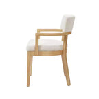 Ensemble de salle à manger 5 pièces Christopher Knight Home Raisa en bois d'hévéa de style fermier avec chaises rembourrées en bouclette