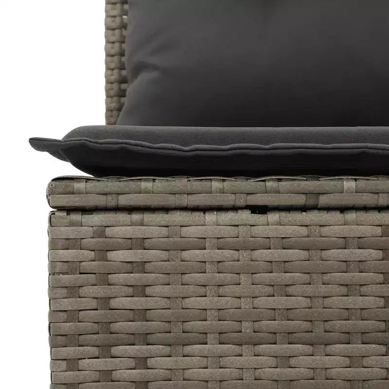 vidaXL Salon de jardin modulable avec coussins