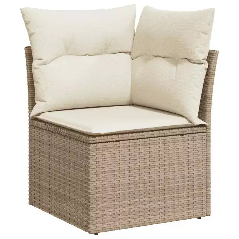 vidaXL Salon de jardin modulable avec coussins