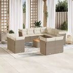 vidaXL Salon de jardin avec coussins de différentes couleurs
