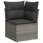 vidaXL Salon de jardin élégant avec coussins – Grand choix de couleurs