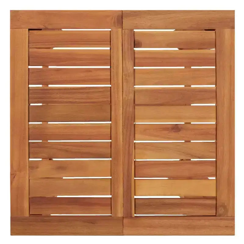 vidaXL Ensemble de bar de jardin Bois d'acacia massif Ensemble de bar de jardin durable