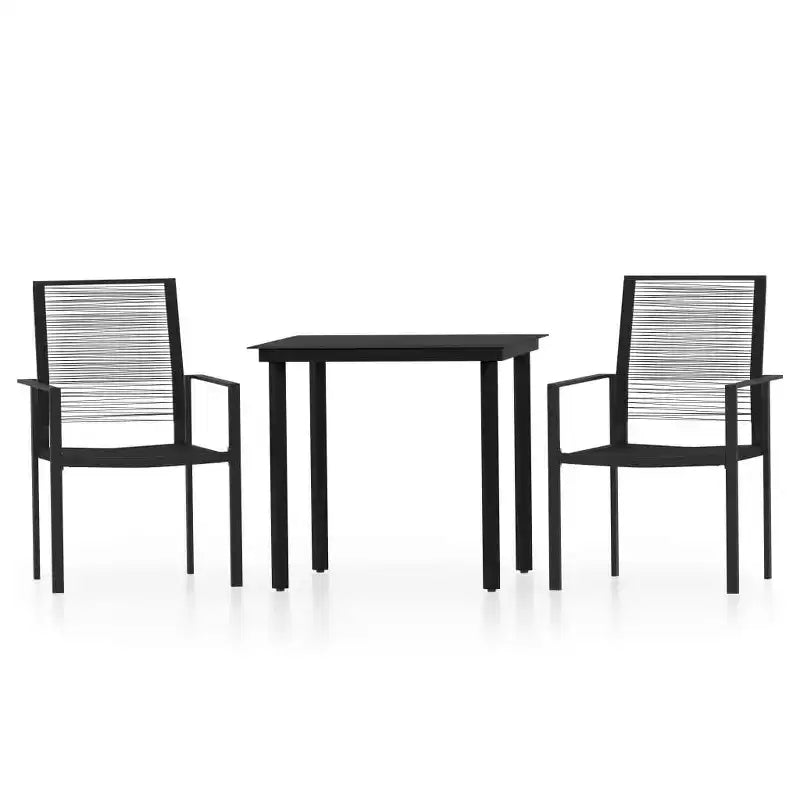 vidaXL Trendy Patio Dining Set with Chairs
