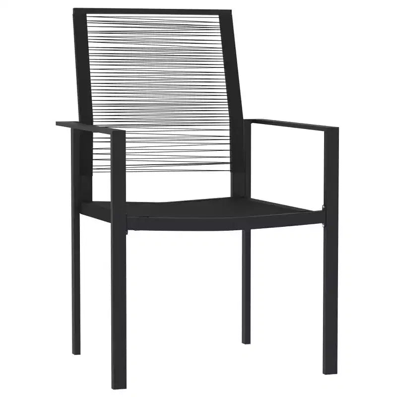 Ensemble de salle à manger de patio tendance vidaXL avec chaises