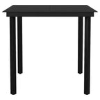 Ensemble de salle à manger de patio tendance vidaXL avec chaises