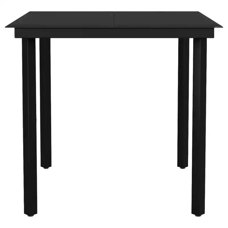 Ensemble de salle à manger de patio tendance vidaXL avec chaises