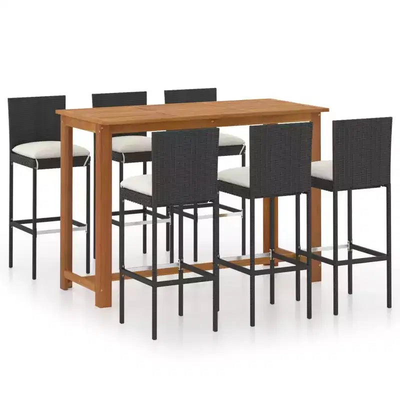 vidaXL Salon de jardin moderne avec coussins - Choisissez votre couleur