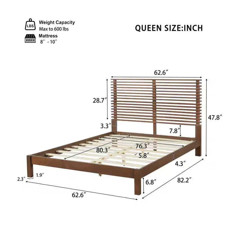 Ensemble de chambre Christopher Knight Home Joy moderne 3 pièces en bois avec tête de lit et 2 tables de nuit