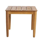 Ensemble de salle à manger d'extérieur 2 pièces Varun Farmhouse de Christopher Knight Home avec table en bois d'acacia et chaise à bascule en fer